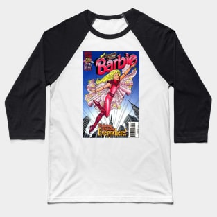 Barbie Comics - Barbie Girl Baseball T-Shirt